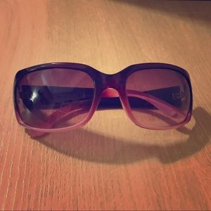 Like New Juicy Couture Blck/Light Pink Sunglasses